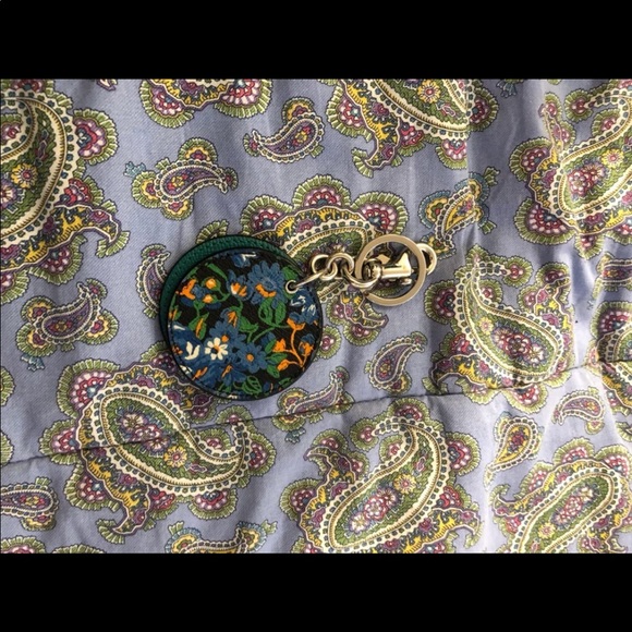 Coach Mirror Floral Bag Charm/chain - Picture 4 of 4